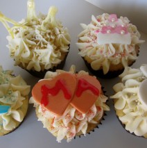 Wedding cupcake toppers Wedding cupcake toppers