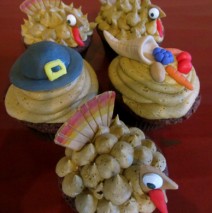 Thanksgiving inspired cupcakes Thanksgiving inspired cupcakes