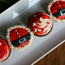 Holiday cupcakes