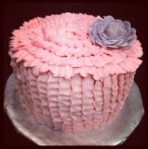 Buttercream Ruffle Cake