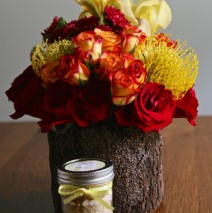 Banana Paradise Cupcake in a Jar