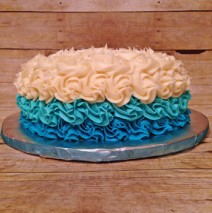 Tropical Wedding Shower Cake Tropical Wedding Shower Cake